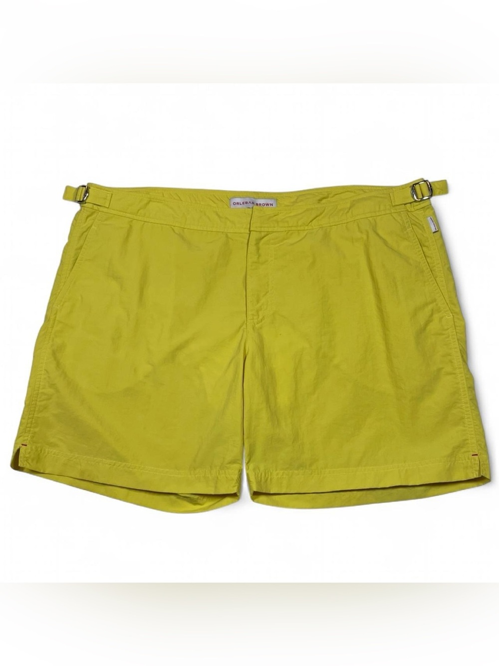 Orlebar Brown Bulldog OB Classic Yellow Swim Trunks Men’s Size W38 L6 Beach Pool